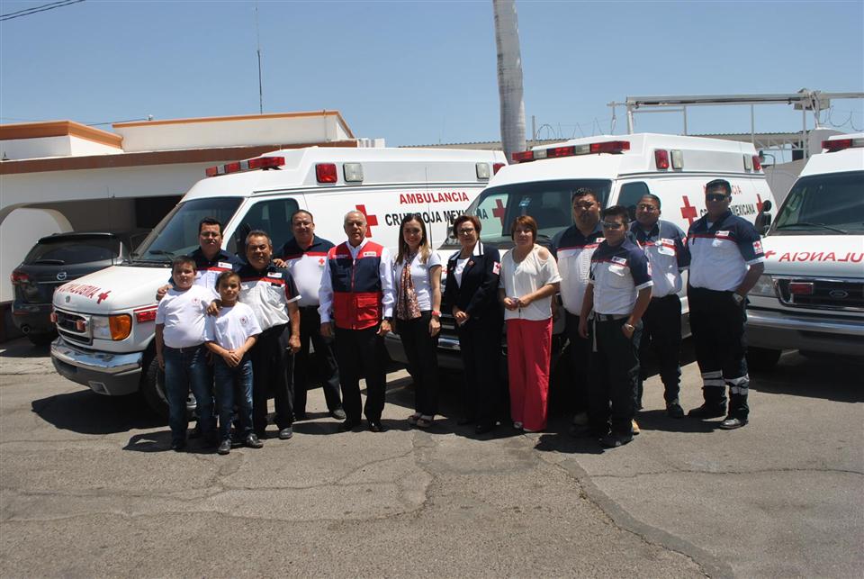 Entrega de Ambulancias a las Delegaciones de Vícam, Benjamín Hill y Villa Juárez